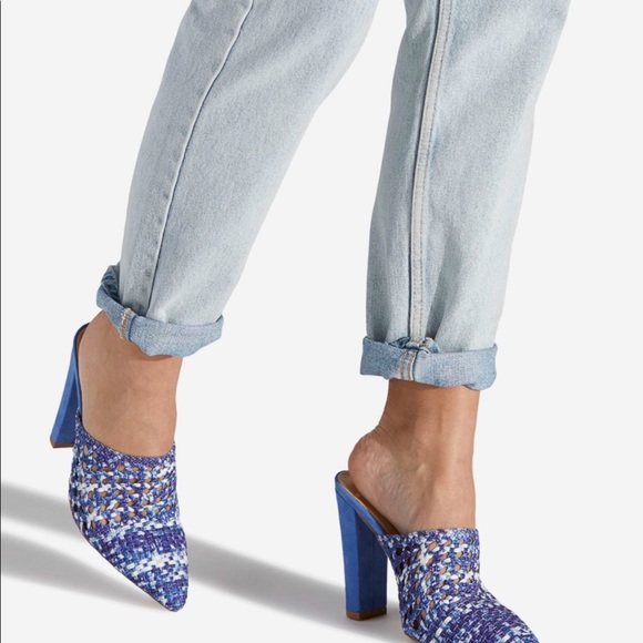 Shoe Dazzle Shoes - NWOB SHOE DAZZLE KENZIE WOOVEN MULE PUMP